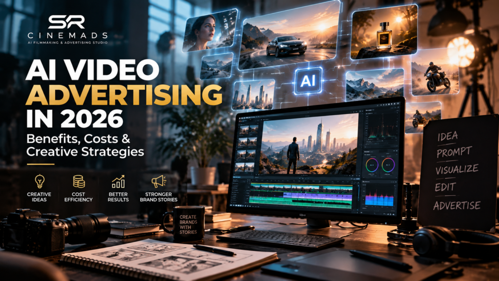 AI Video Advertising Creative Studio – SR Cinemads